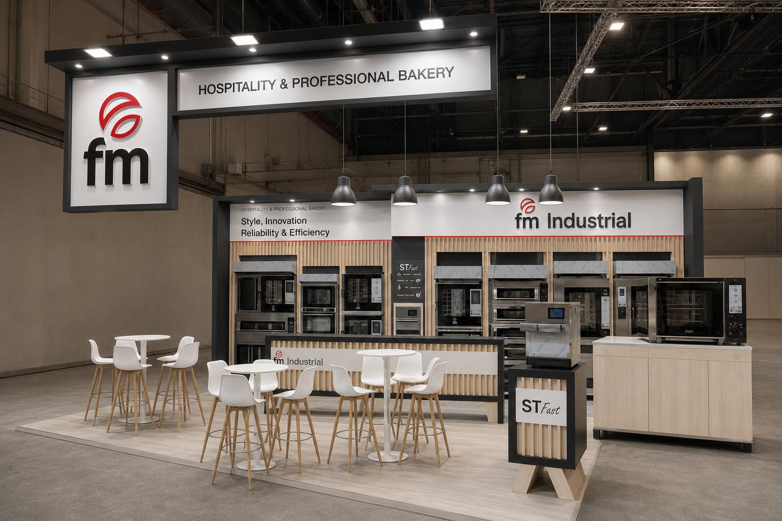Stand para FM Industrial — Standea
